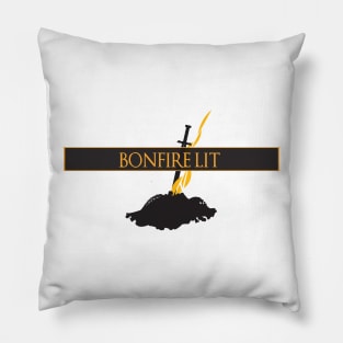 Bonfire Lit Pillow