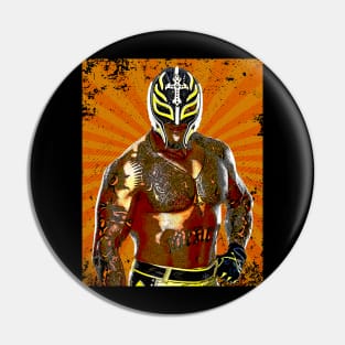 Rey Mysterio // Retro Comics Style Pin