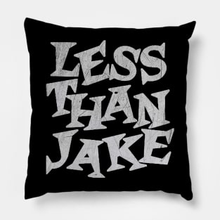 Less Than Jake Vintage Pillow