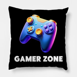 gamer zone console Pillow