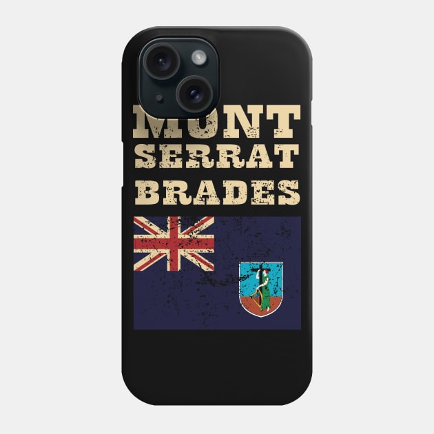 Flag of Montserrat Phone Case by KewaleeTee