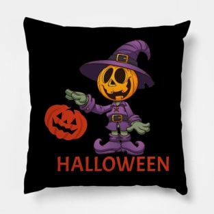 Pumpkin man Pillow