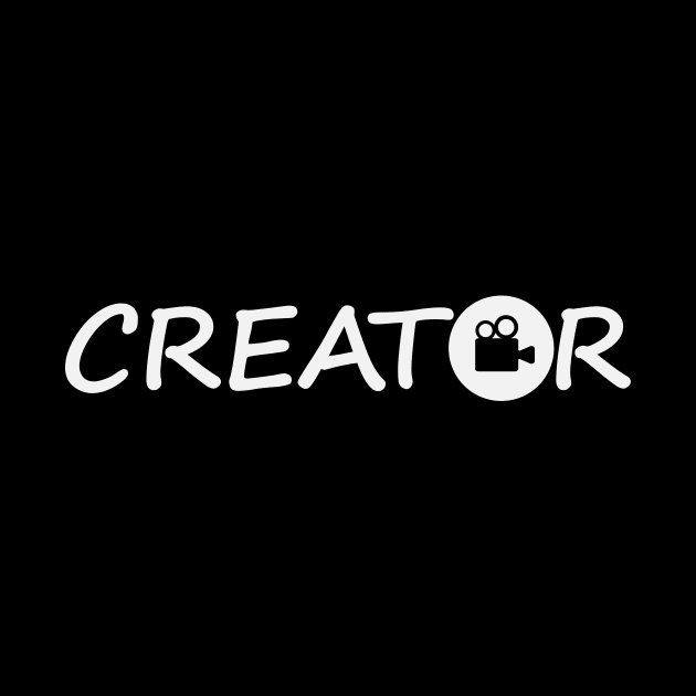 Creator creating one word design by DinaShalash