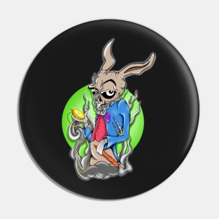 Rabbit from hell Pin