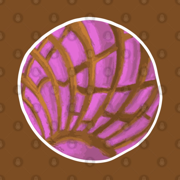 Pink Concha - Pan Dulce Sweet Bread by That5280Lady