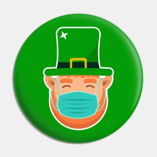 St. Patrick using masks Pin