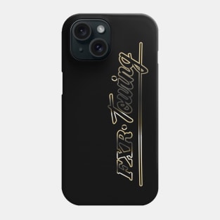 F X R - Touring Gold Pinstripe T-Shirt Phone Case