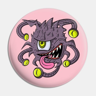 Grey Beholder Pin