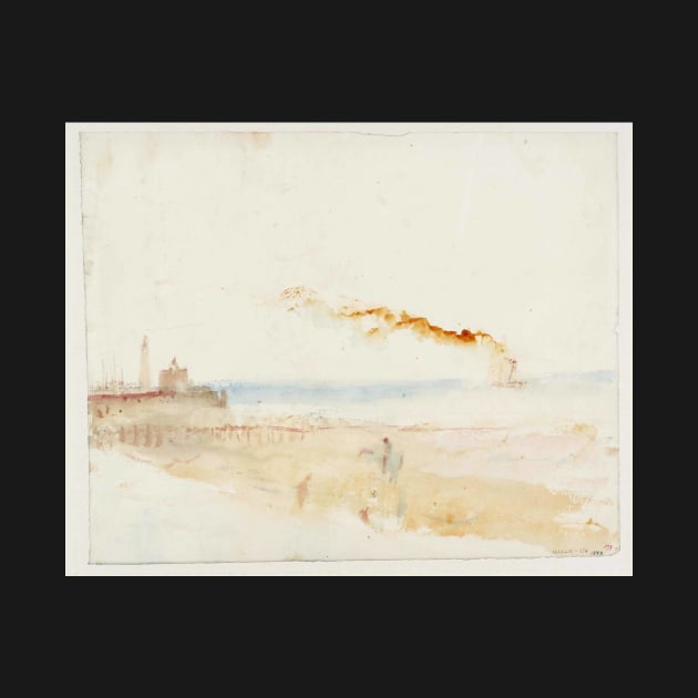 A Steamer off a Pier, Margate, 1843 by Art_Attack