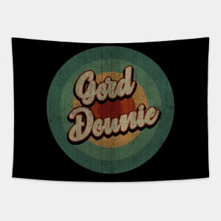 Circle Retro Vintage Gord Downie Tapestry