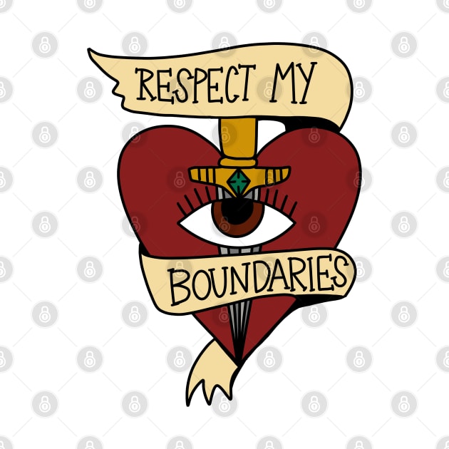 Respect my boundaries by TheLoveSomeDove