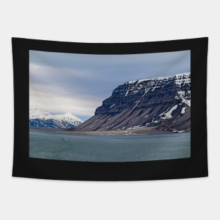 Templet Mountain Arctic Svalbard Tapestry