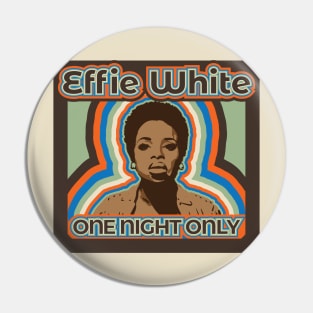 Effie White Pin
