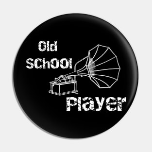 Old School Player Pin