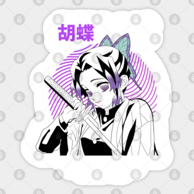 Shinobu Kocho Anime And Manga Sticker Teepublic Au