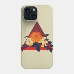 aesthetic dark flowers Phone Case