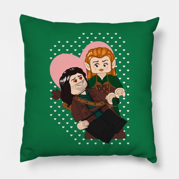 Morgul Arrows Have Nothing On Yours Pillow by Scribble Creatures