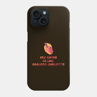 Funny Biryani memes quote Design Phone Case