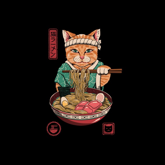 Great Ramen Bowl and Cat by AviToys