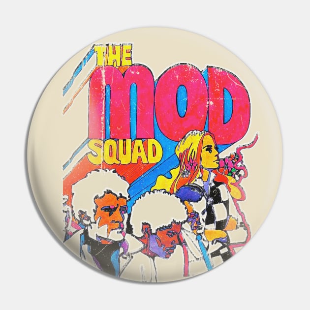 The Mod Squad Pin by offsetvinylfilm