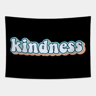 Kindness Retro Tapestry