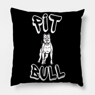 Pitbull Mama Funny Pit Bull Mom Pillow