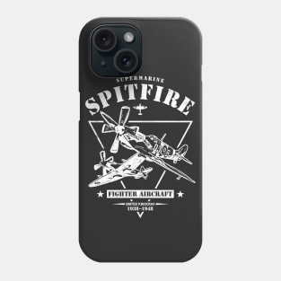 Supermarine Spitfire WW2 Fighter Phone Case