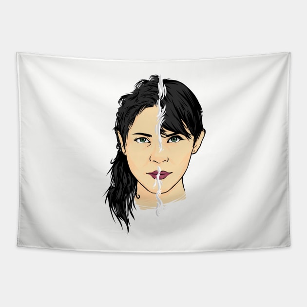 Snow White - Mary Margaret Tapestry by ArryDesign