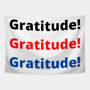 gratitude thanksgiving motivation text design Tapestry