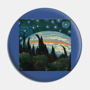 Starry Night in Kashyyyk Pin