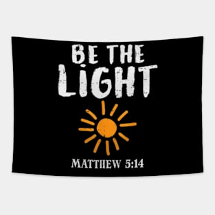 Be The Light Sun Matthew 514 Bible Christian Tapestry