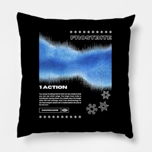 Frostbite Modern Dnd Dungeons and Dragons 5e Pillow