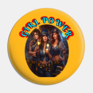 Girl Power Pin