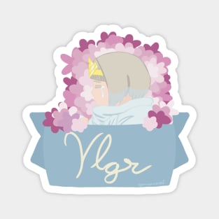 Ylgr Floral Banner Magnet