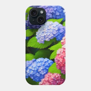 Hydrangea Be Painting Phone Case