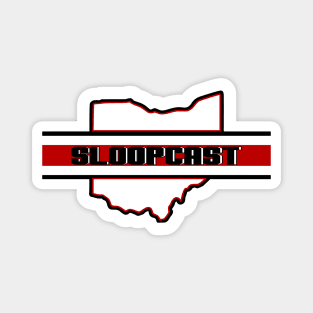 SloopCast - Small Logo Magnet