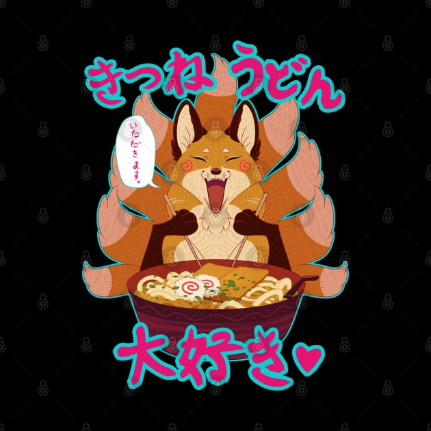 Kitsune Udon Daisuki by znckwei