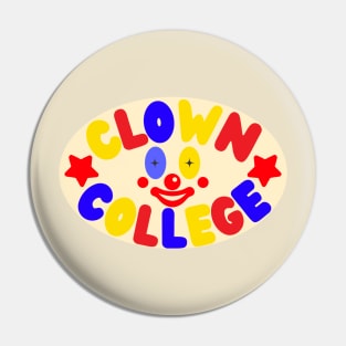 Clown College Pin