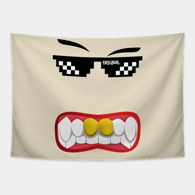 Smile felling good Tapestry by queenpro