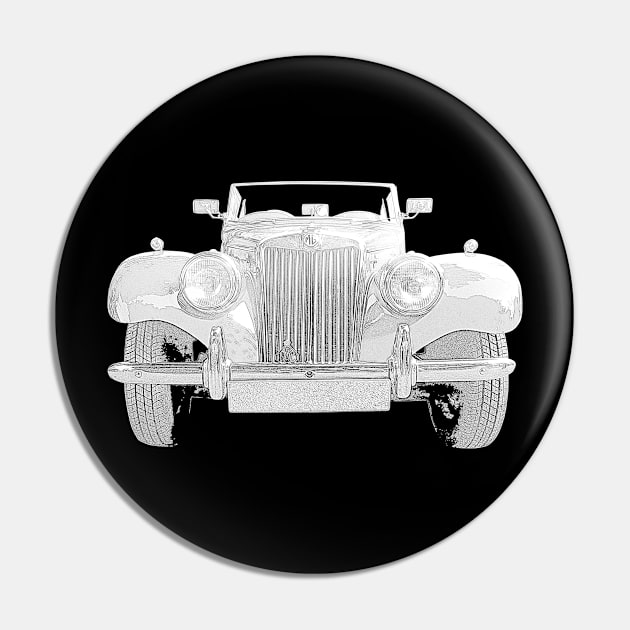 1950s MG TF 1500 classic car Pin by soitwouldseem