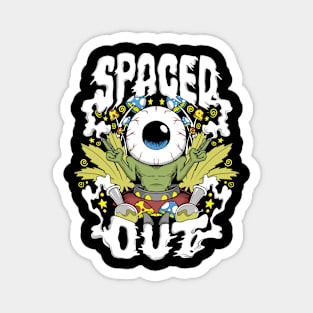 weed spaced out Magnet