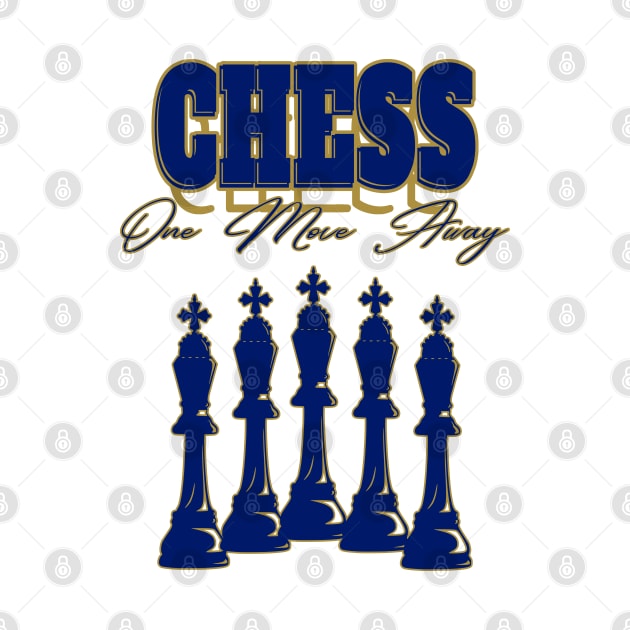 Chess Kings One Move Away by AuburnQuailart