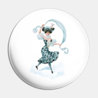 Edwardian Showgirl Pin