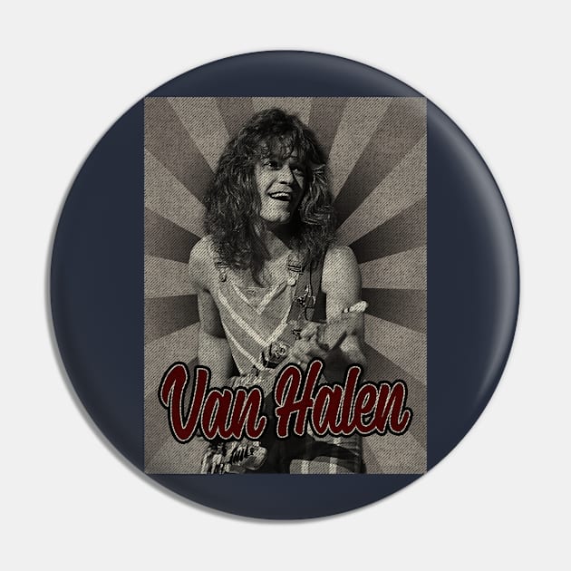 Van Halen Classic Pin by StickMen