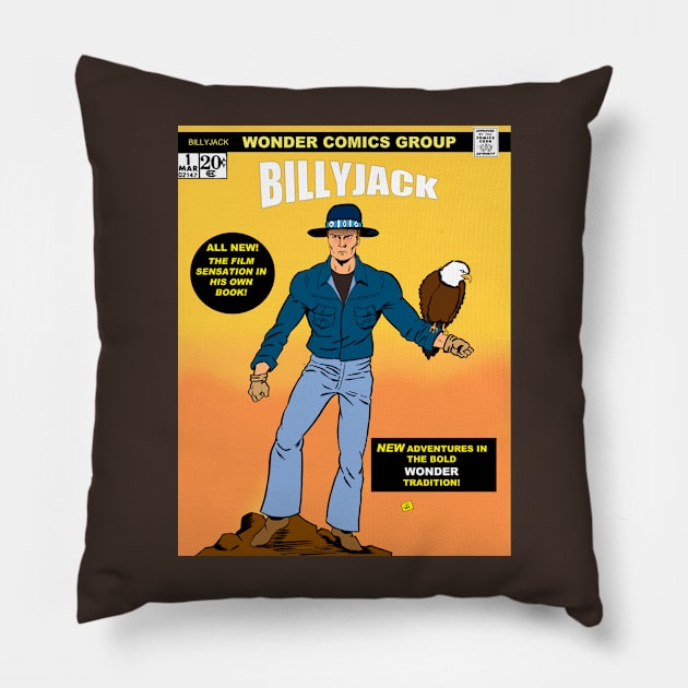 Billy Jack comics Pillow by Wonder design