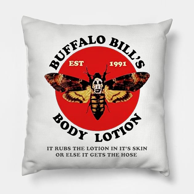 Buffalo Bill's Body Lotion Pillow by Armangedonart