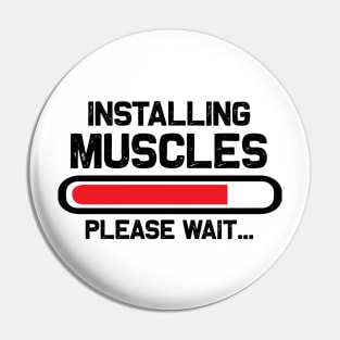 Installing Muscles please wait Pin