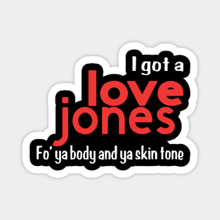 Love Jones Hip Hop 90s Magnet