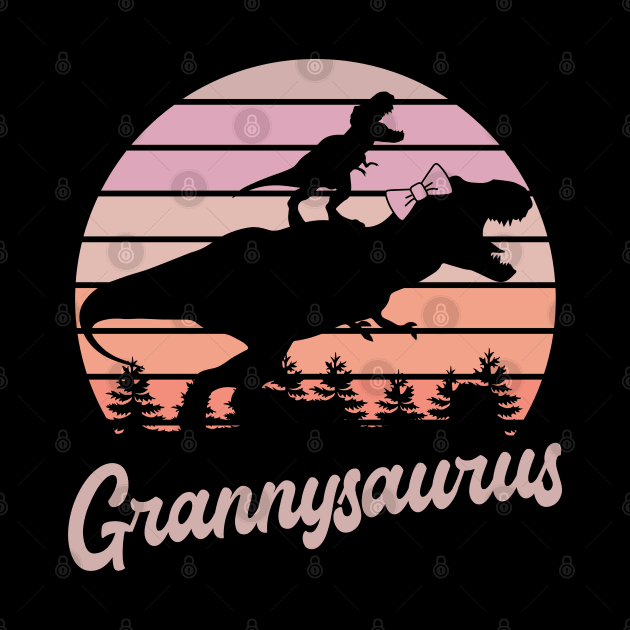 Grannysaurus T-Rex Dinosaur by ryanjaycruz