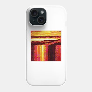 Waterfall at Sunset Phone Case